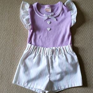 Vintage  12 month Shirt and Shorts